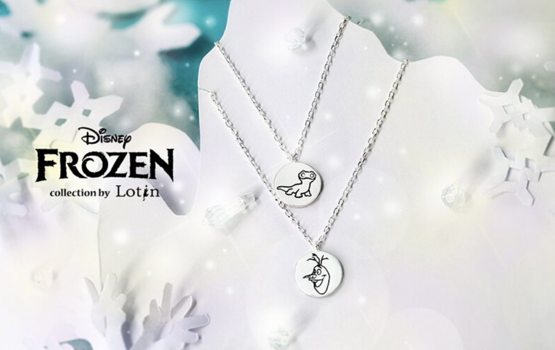 ★Disney☆ ディズニー アナと雪の女王 純銀ネックレス/送料込