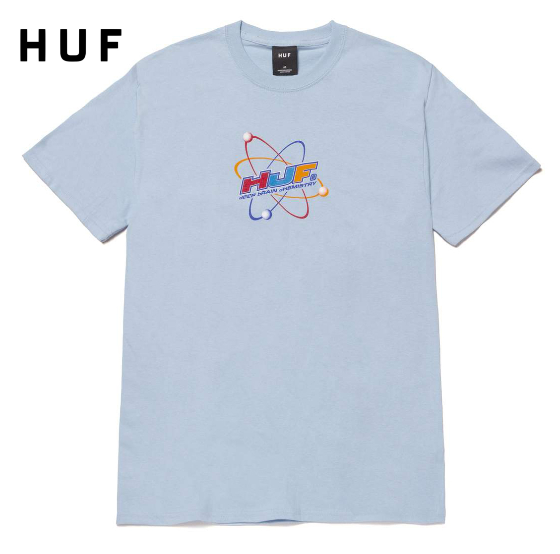 ★米国発/送関込*HUF*新作*CMSロゴプリントTシャツ/BLUE★ Tシャツ・カットソー ★米国発/送関込*HUF*新作*CMSロゴプリントTシャツ/BLUE★ Tシャツ・カットソー