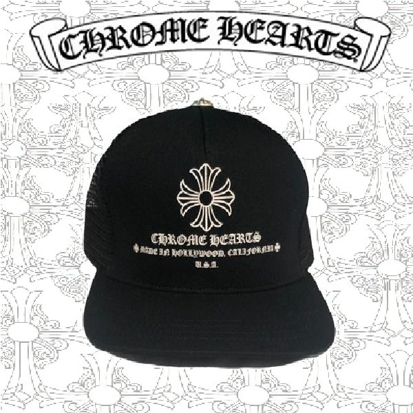 クロムハーツ Chrome Hearts Printed Cross Trucker Hat キャップ クロムハーツ Chrome Hearts Printed Cross Trucker Hat キャップ