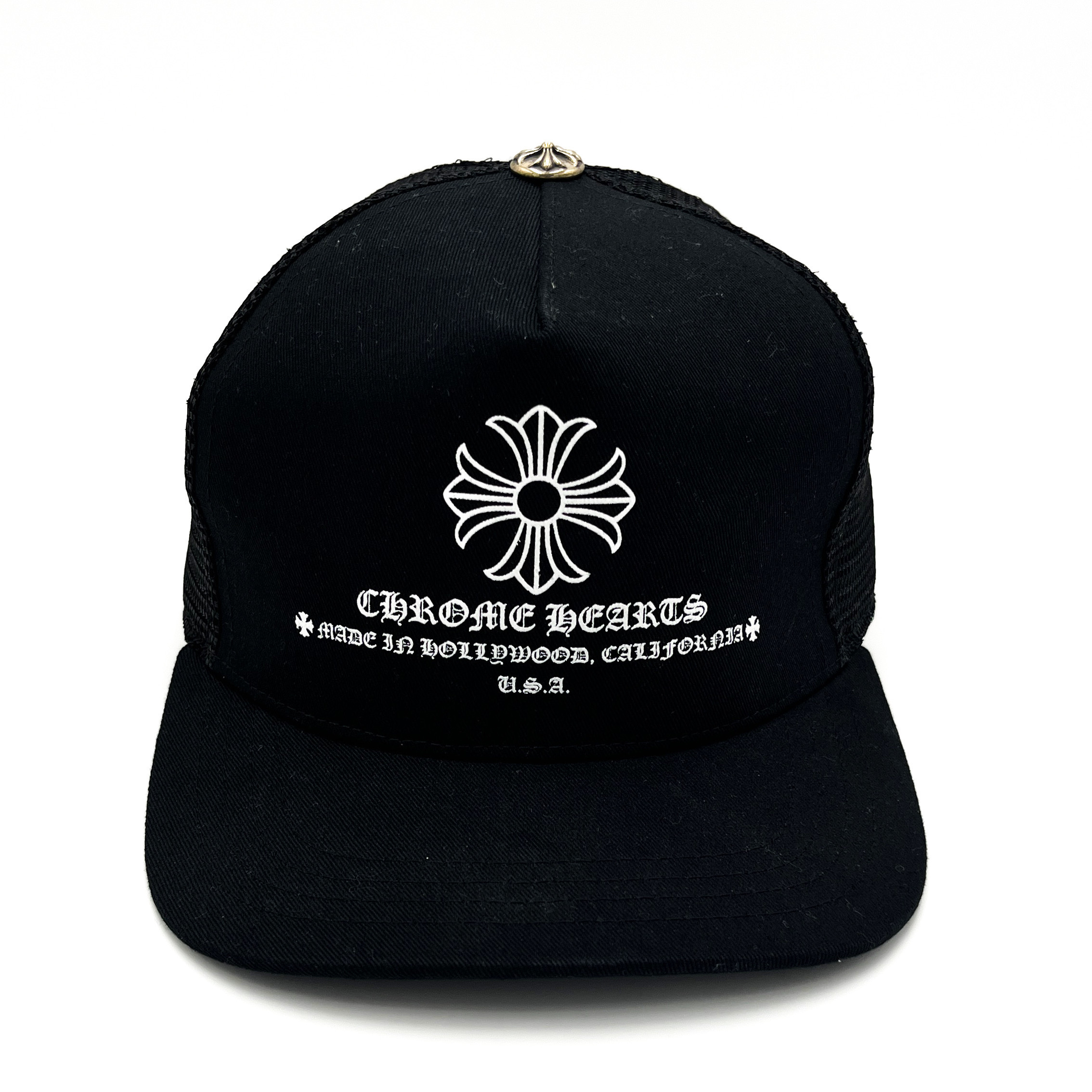 クロムハーツ Chrome Hearts Printed Cross Trucker Hat