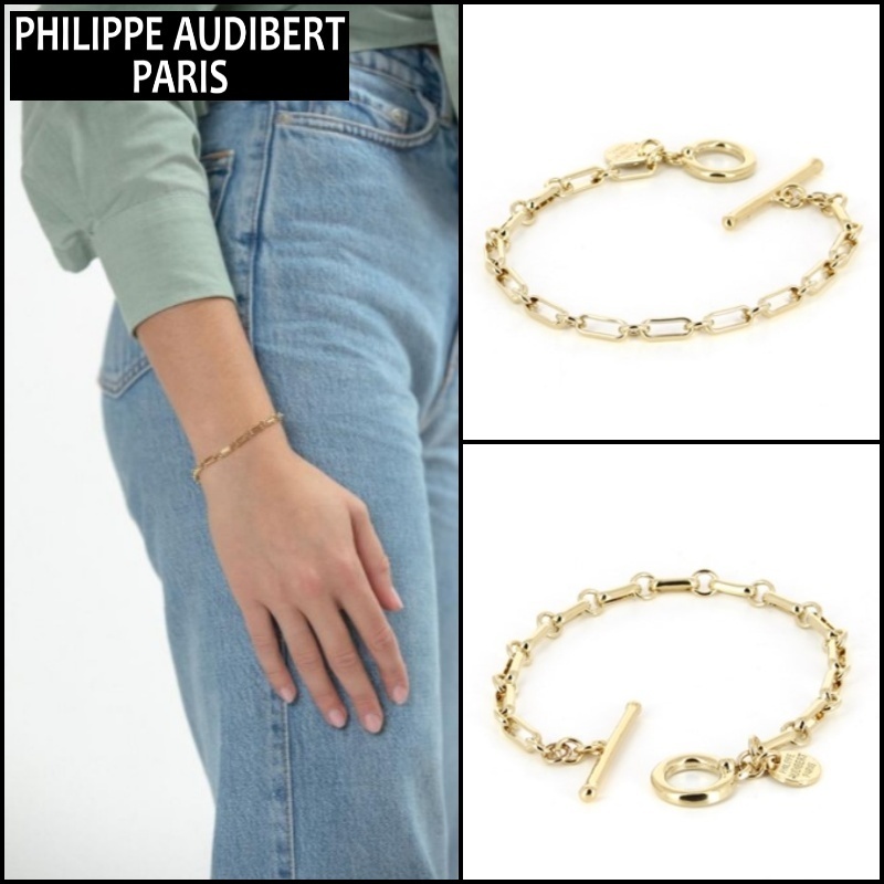 【Philippe Audibert】DAKOTA ゴールド チェーン ブレスレット♪