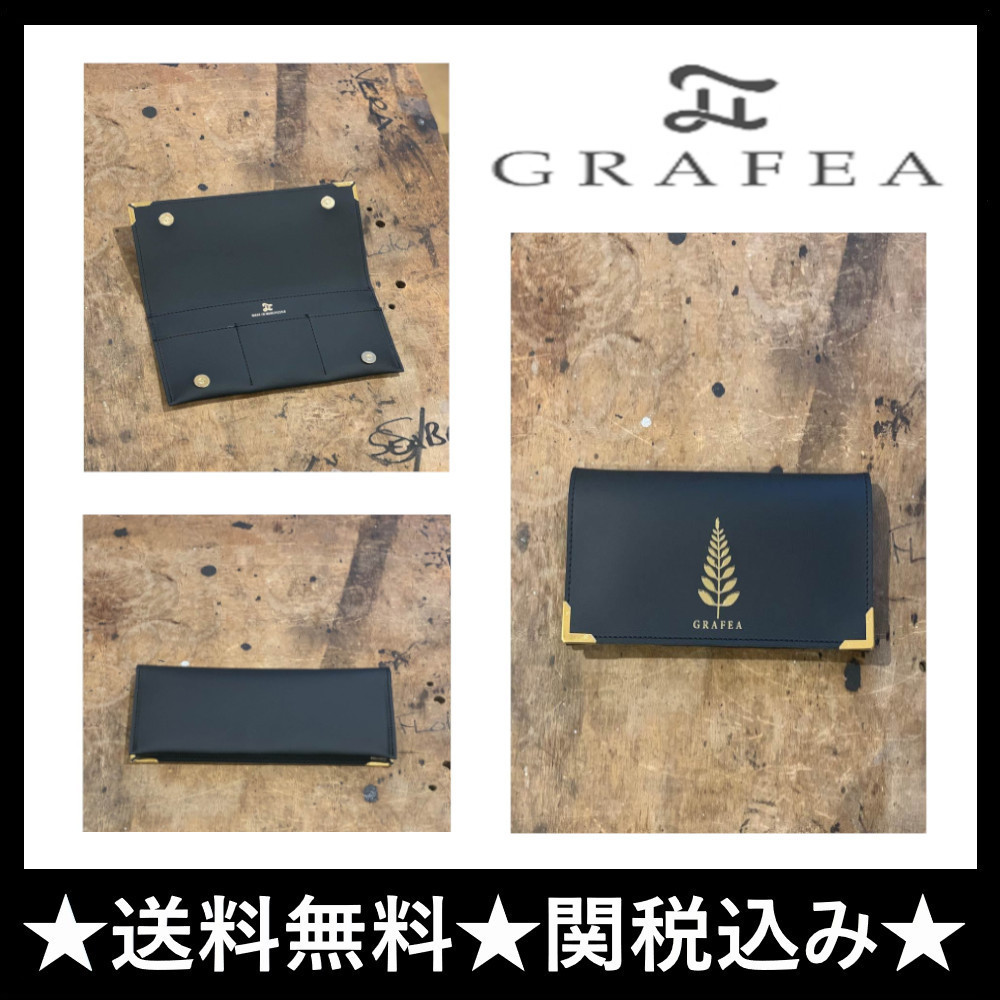 【送料無料!】★GRAFEA★繁栄や長寿!!「霊草」シダ柄ウォレット 長財布 【送料無料!】★GRAFEA★繁栄や長寿!!「霊草」シダ柄ウォレット 長財布