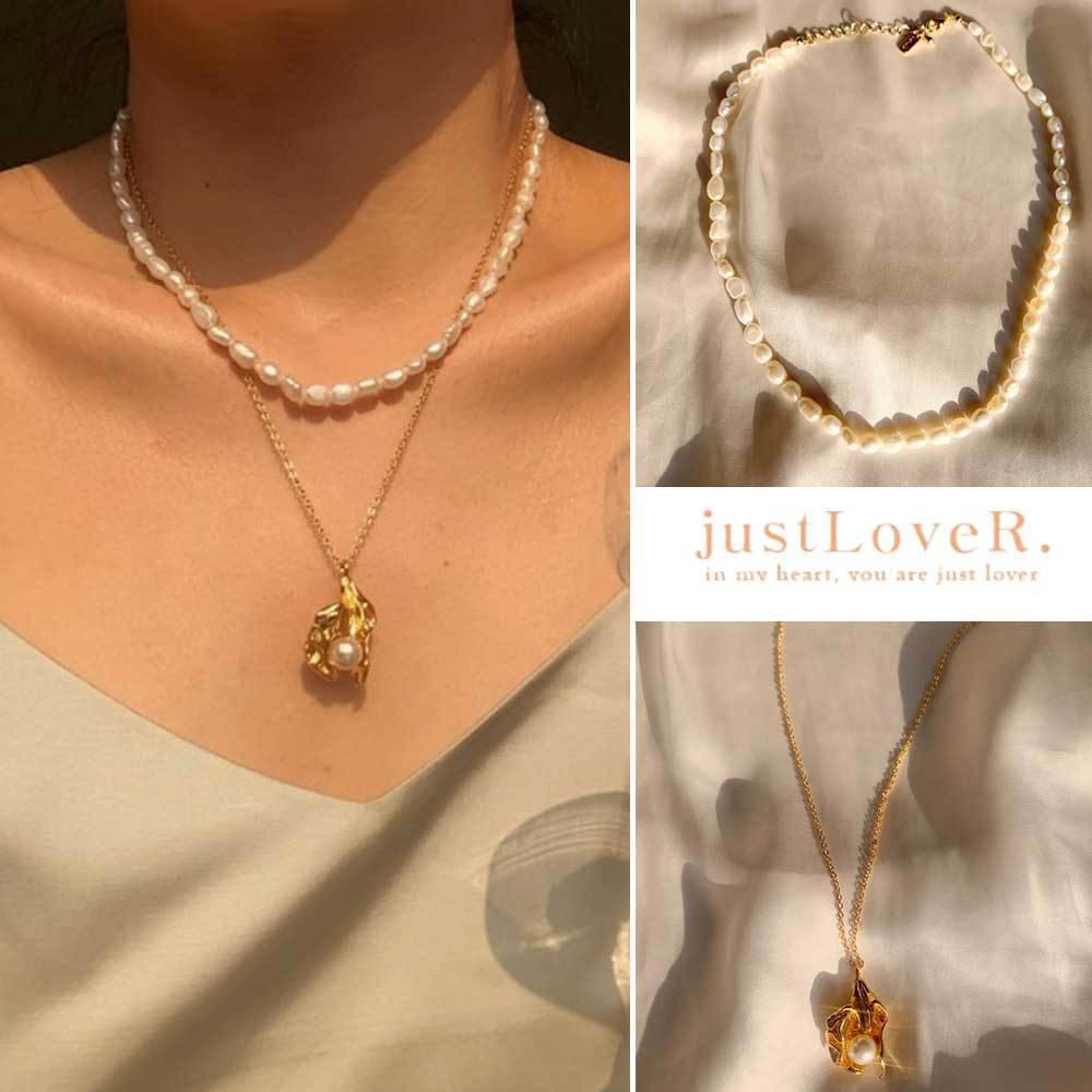 【just LoveR.】Sienna Pearl Necklace
