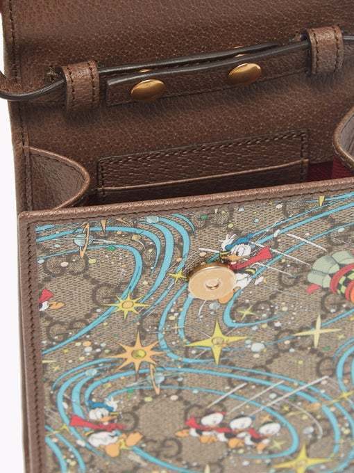 GUCCI ショルダーバッグ 【GUCCI】Disney ドナルドダック GGスプリーム ミニバッグ(6)