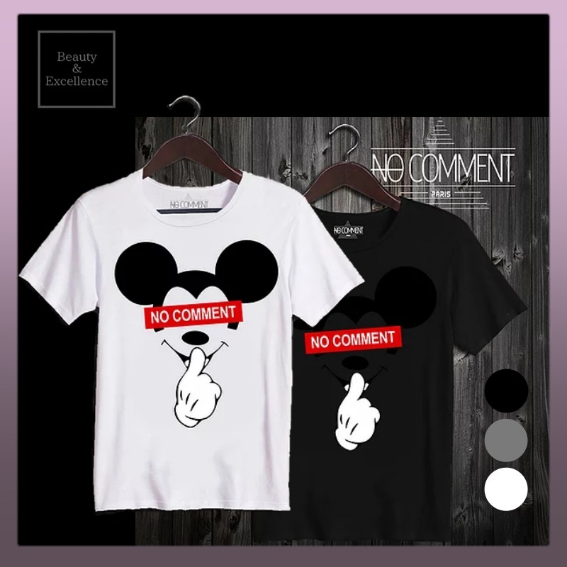 NO COMMENT PARIS ◇ mickey Tシャツ 3色 ◇ 送料&関税込 Tシャツ NO COMMENT PARIS ◇ mickey Tシャツ 3色 ◇ 送料&関税込 Tシャツ