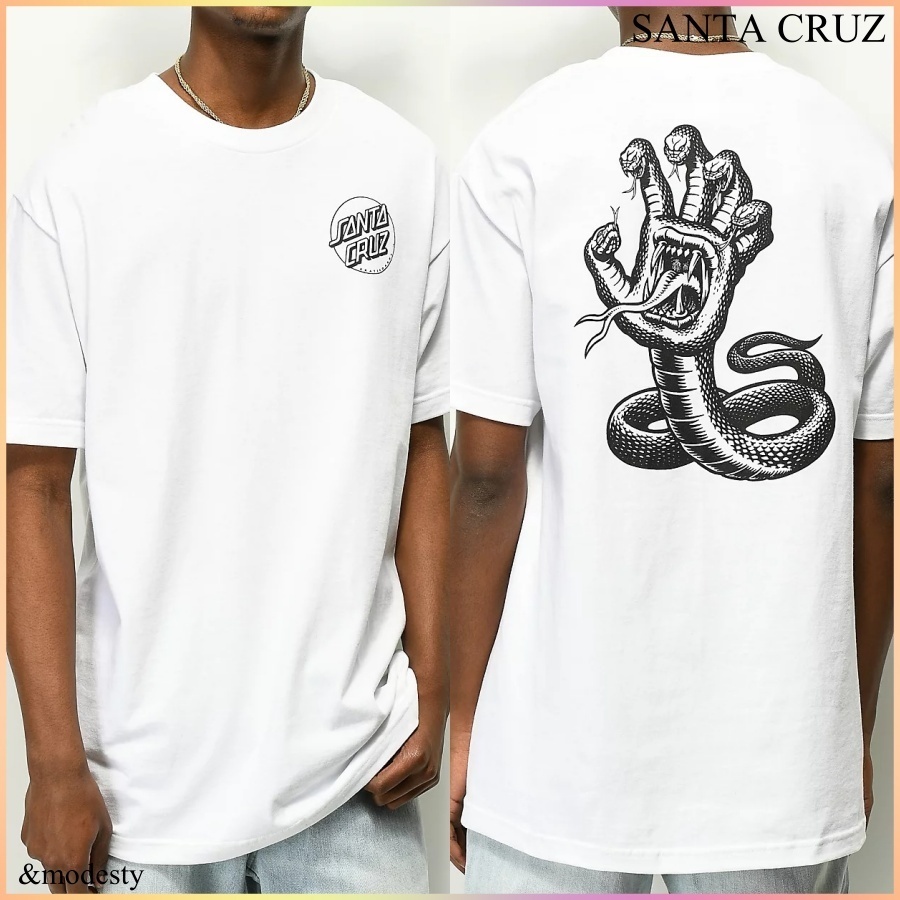 【SANTA CRUZ】ヒスノイズハンド◆バックプリントロゴTシャツ◆ Tシャツ・カットソー 【SANTA CRUZ】ヒスノイズハンド◆バックプリントロゴTシャツ◆ Tシャツ・カットソー