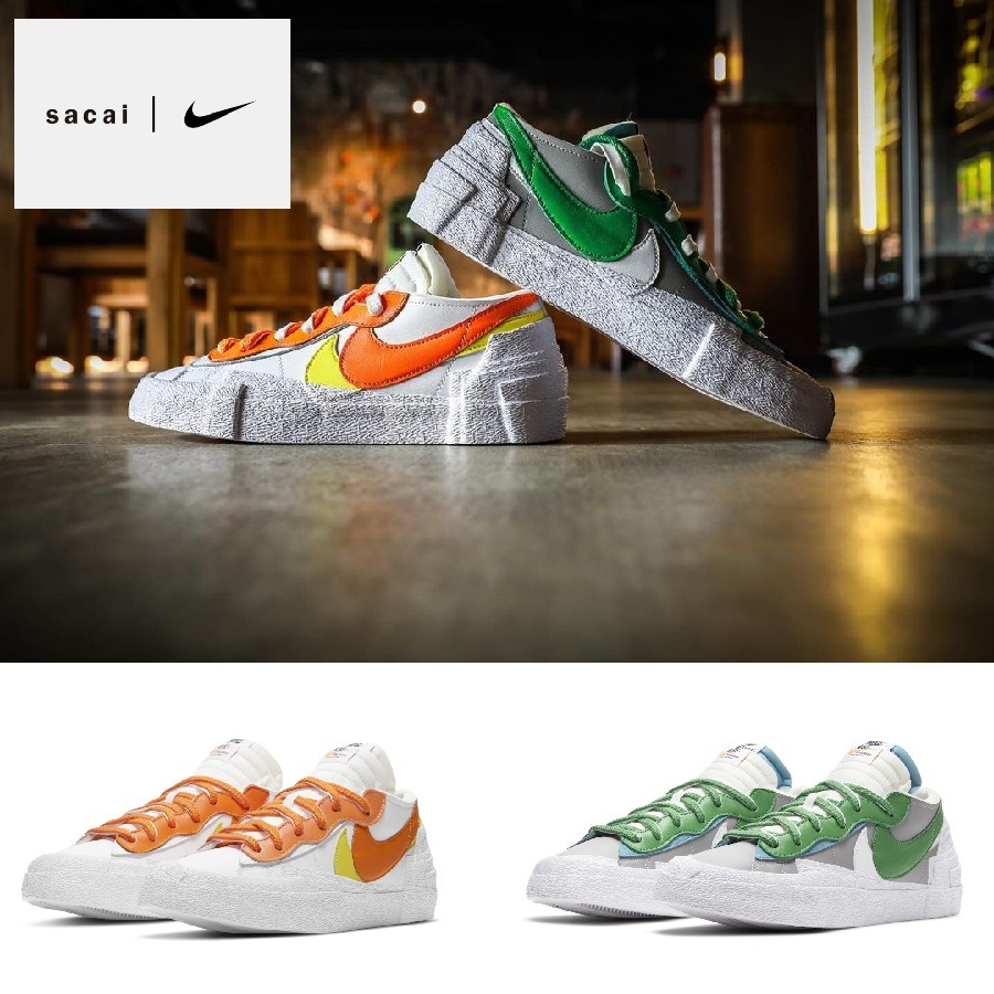 関税込 Nike Blazer Low sacai ナイキ ブレーザー サカイ