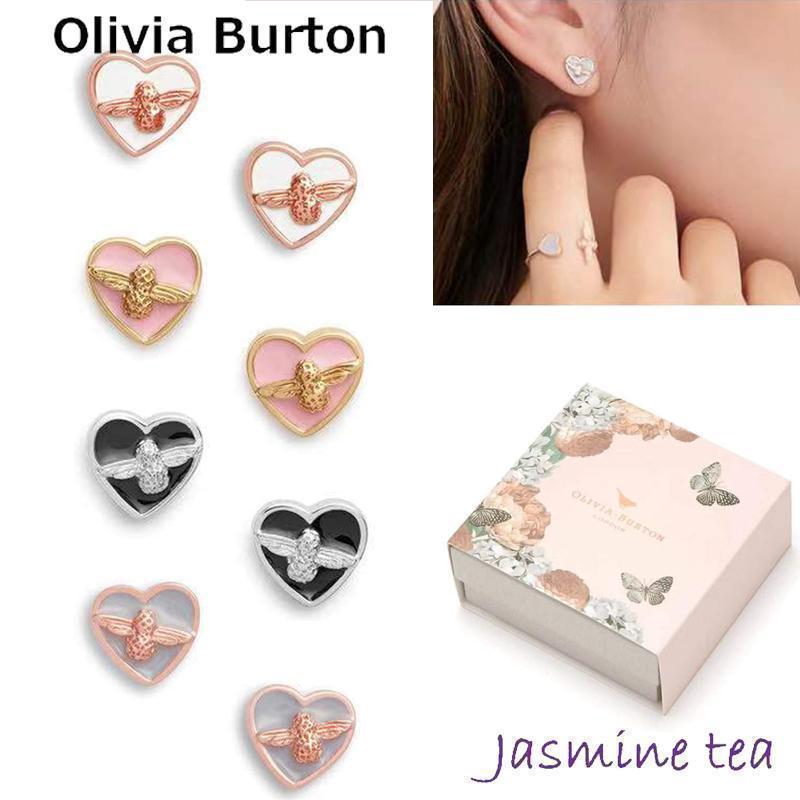セール／即発♪★４色Olivia Burton ラブビースタッドピアス★