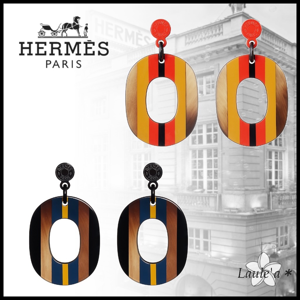 第一ネット HERMES 華やか♪【Rocabar】ロカバール GM ピアス ホーン ピアス 第一ネット HERMES 華やか♪【Rocabar】ロカバール GM ピアス ホーン ピアス