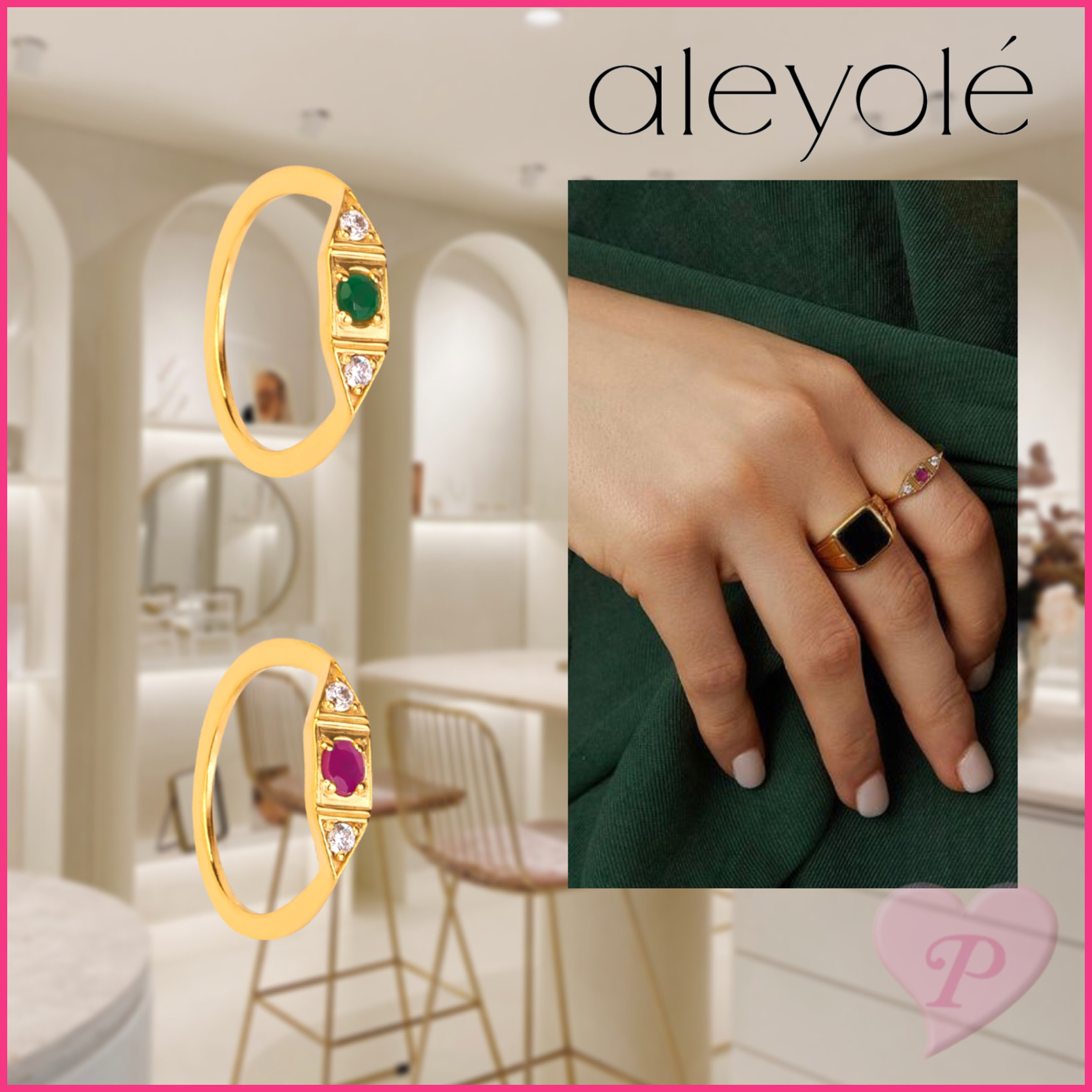 【在庫限り】 【aleyole】COMETゴールドリング 指輪・リング 【在庫限り】 【aleyole】COMETゴールドリング 指輪・リング