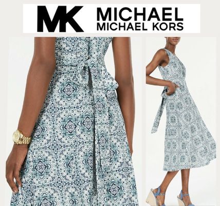 Michael Kors ワンピース 【 Michael Kors マイケルコース 】大人気！MIDIワンピース