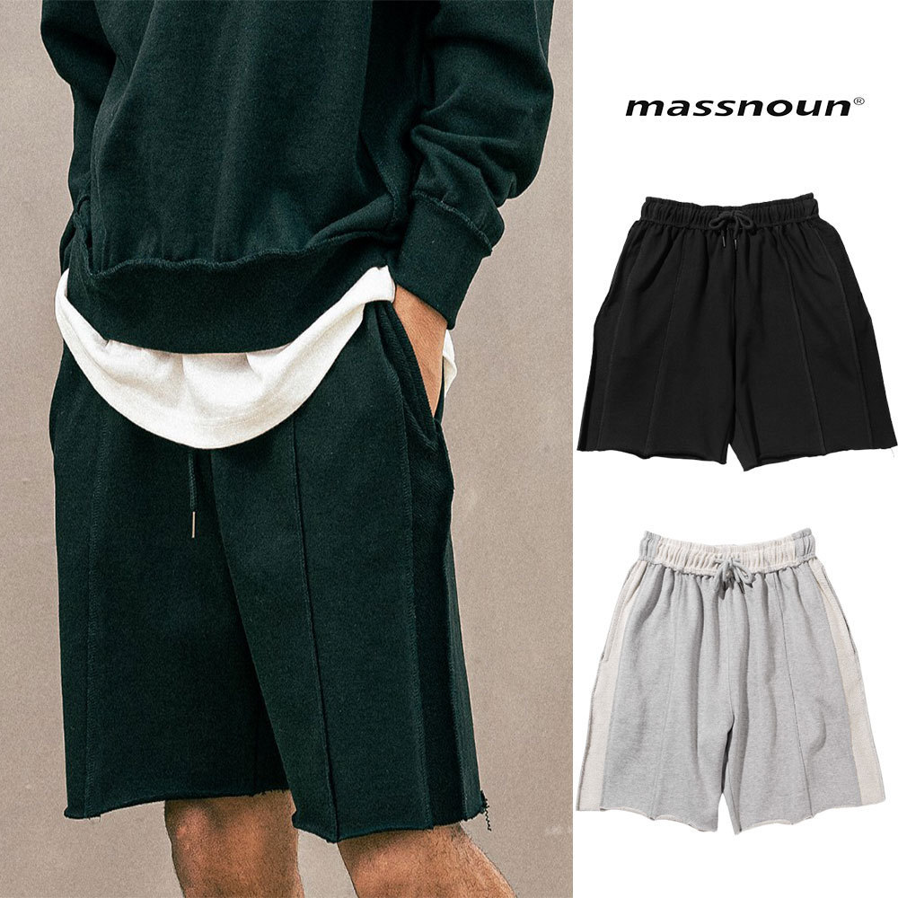【massnoun】21ss★ REVERSE HEAVY TRAINING SHORT PANTS