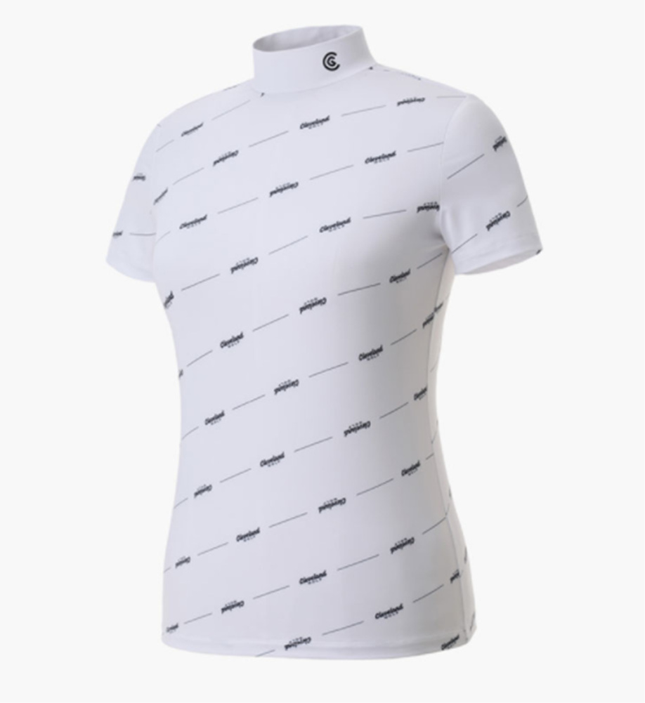 Cleveland Golf レディース・トップス CLEVELAND GOLF★ゴルフウェア★ロゴストライプTシャツ(9)