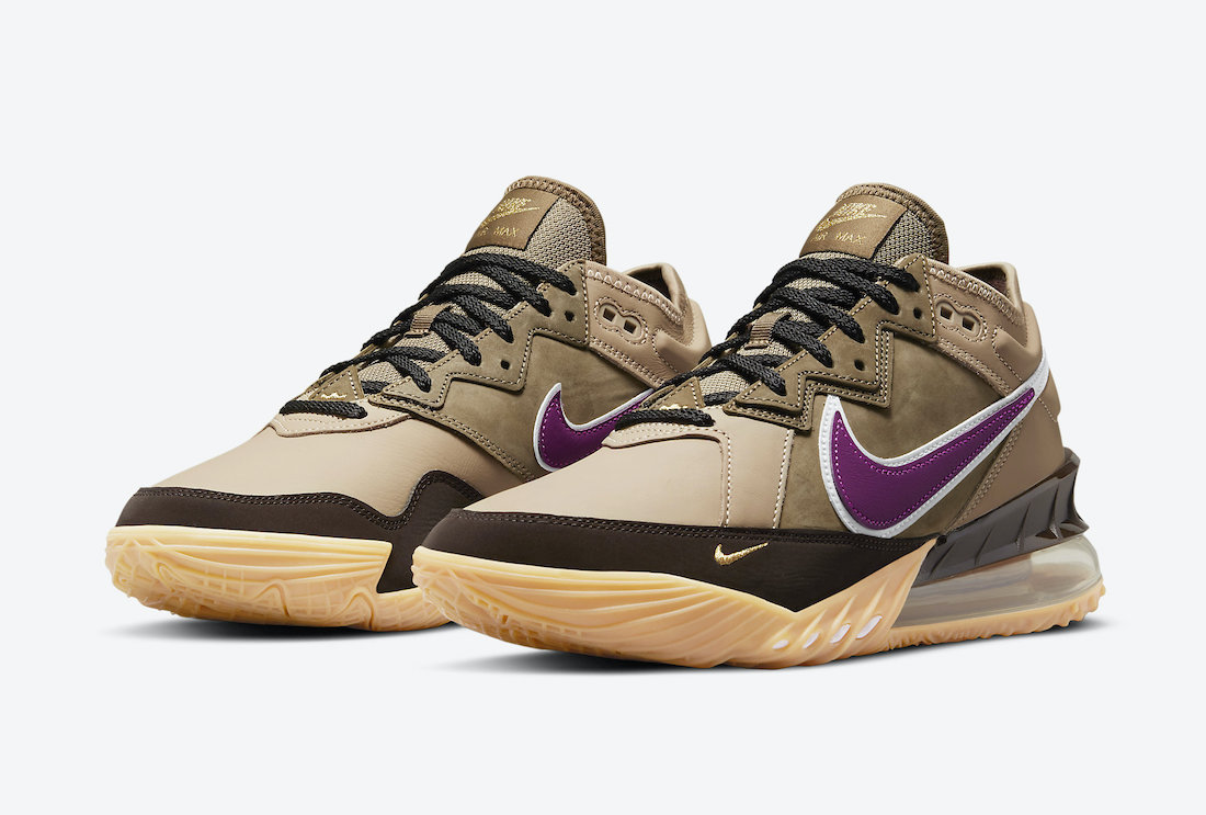Nike スニーカー LeBron 18 Low atmos Viotech(9)
