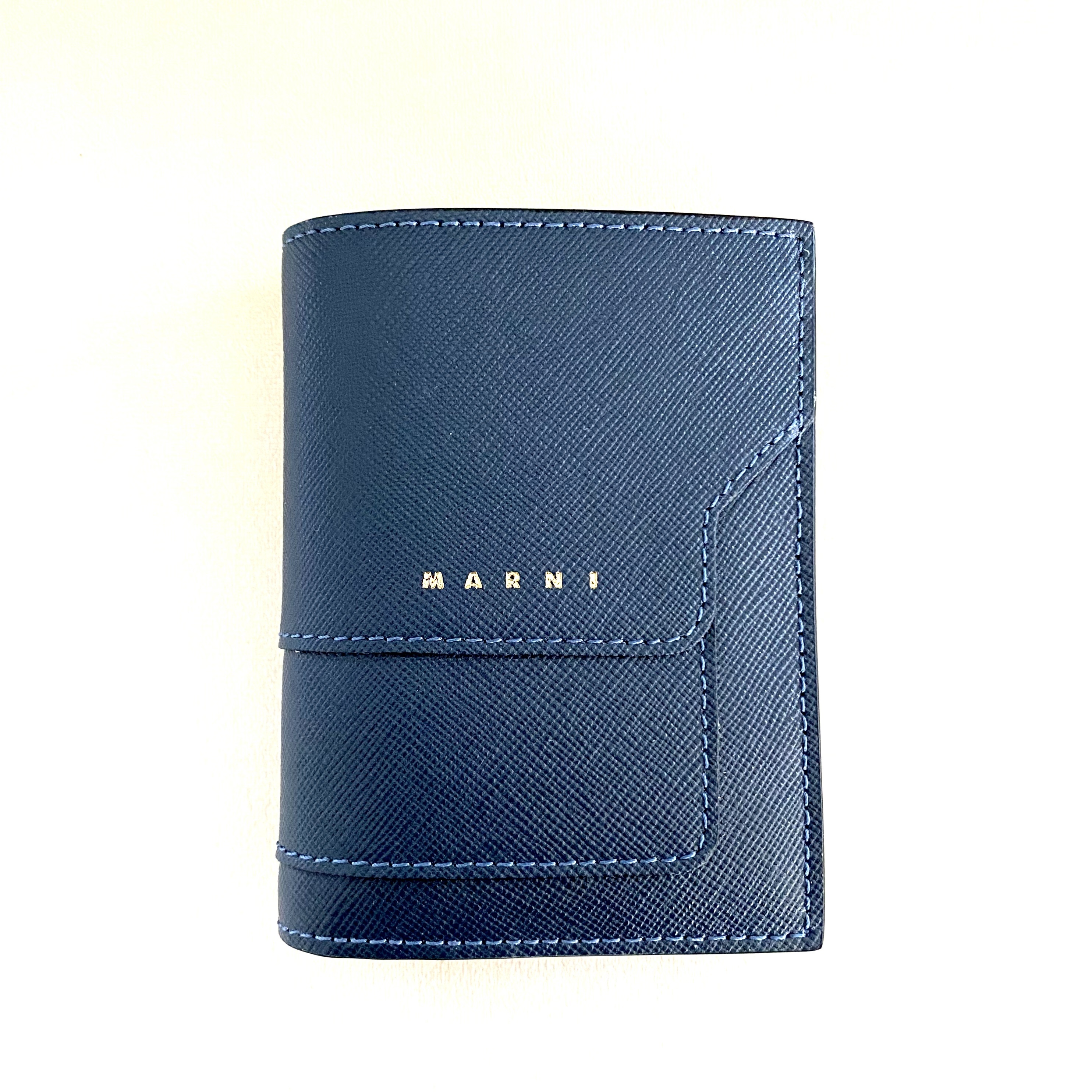 【MARNI】ロゴ カラーブロック 二つ折りウォレット MARNI】ロゴ カラーブロック 二つ折りウォレット