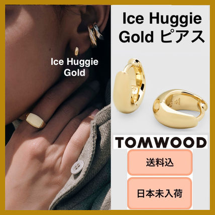 Tom Wood ピアス ■日本未入荷・送料込■ Tom Wood Ice Huggie ゴールド ピアス