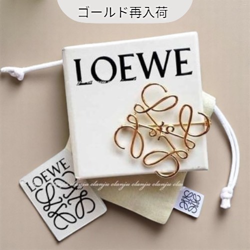 LOEWE アナグラム ブローチ Anagram brooch