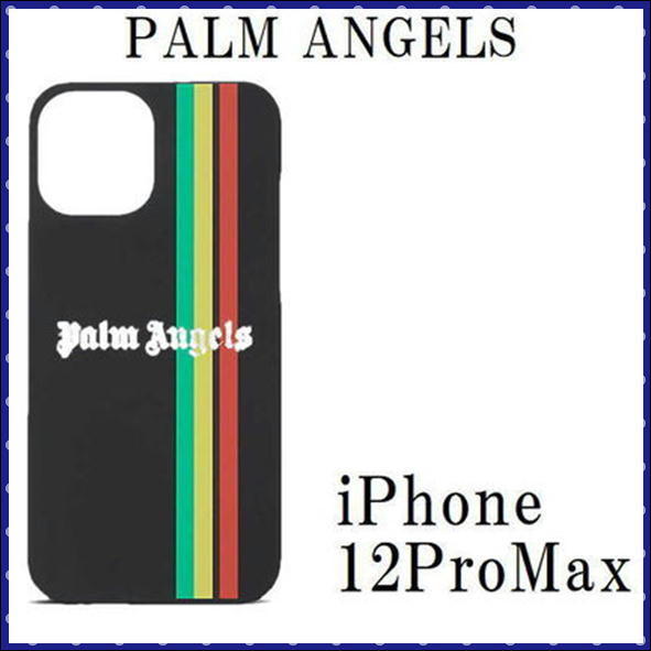 【国内送】PALM ANGELS★ストライプ&ロゴiPhone12ProMaxケース iPhone・スマホケース 【国内送】PALM ANGELS★ストライプ&ロゴiPhone12ProMaxケース iPhone・スマホケース
