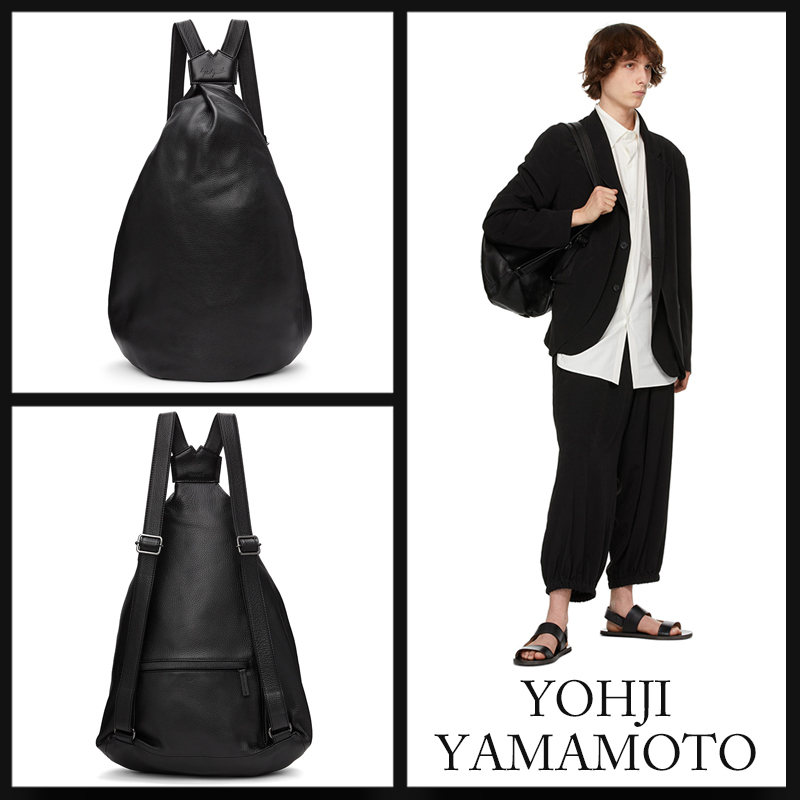 YOHJI YAMAMOTO Medium 'discord' Backpack バック 関税送料込 バックパック・リュック YOHJI YAMAMOTO Medium 'discord' Backpack バック 関税送料込 バックパック・リュック