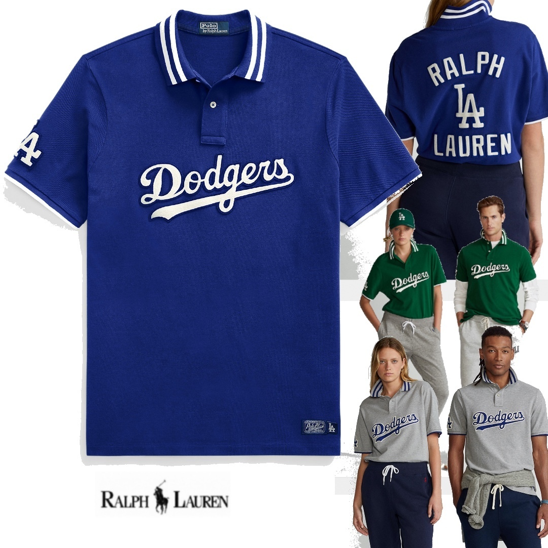 【上品】 限定品! MLBxPOLOラルフローレンコラボ ドジャースポロシャツ ポロシャツ 【上品】 限定品! MLBxPOLOラルフローレンコラボ ドジャースポロシャツ ポロシャツ