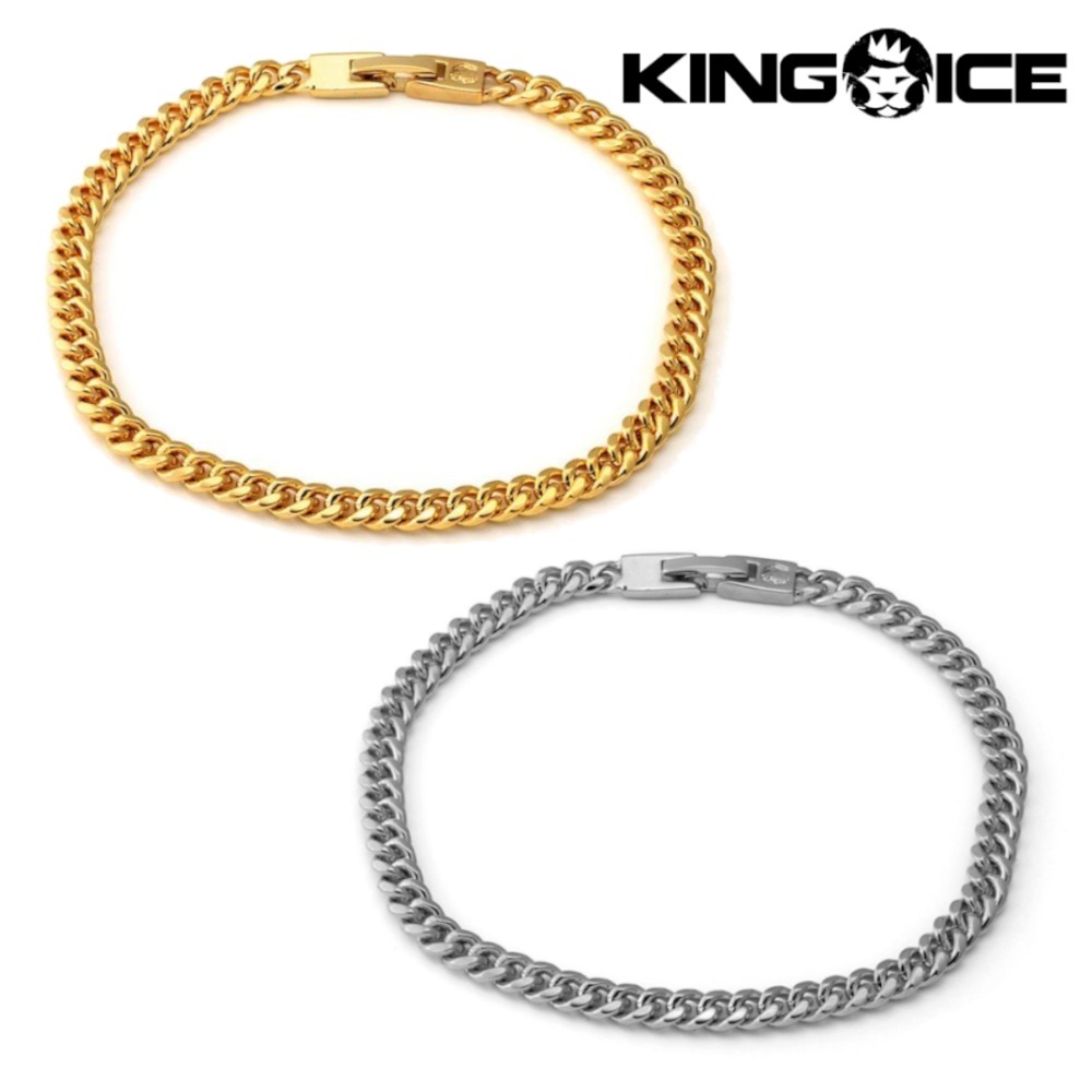 King Ice ☆ マイアミキューバブレスレット 5mm * 2色