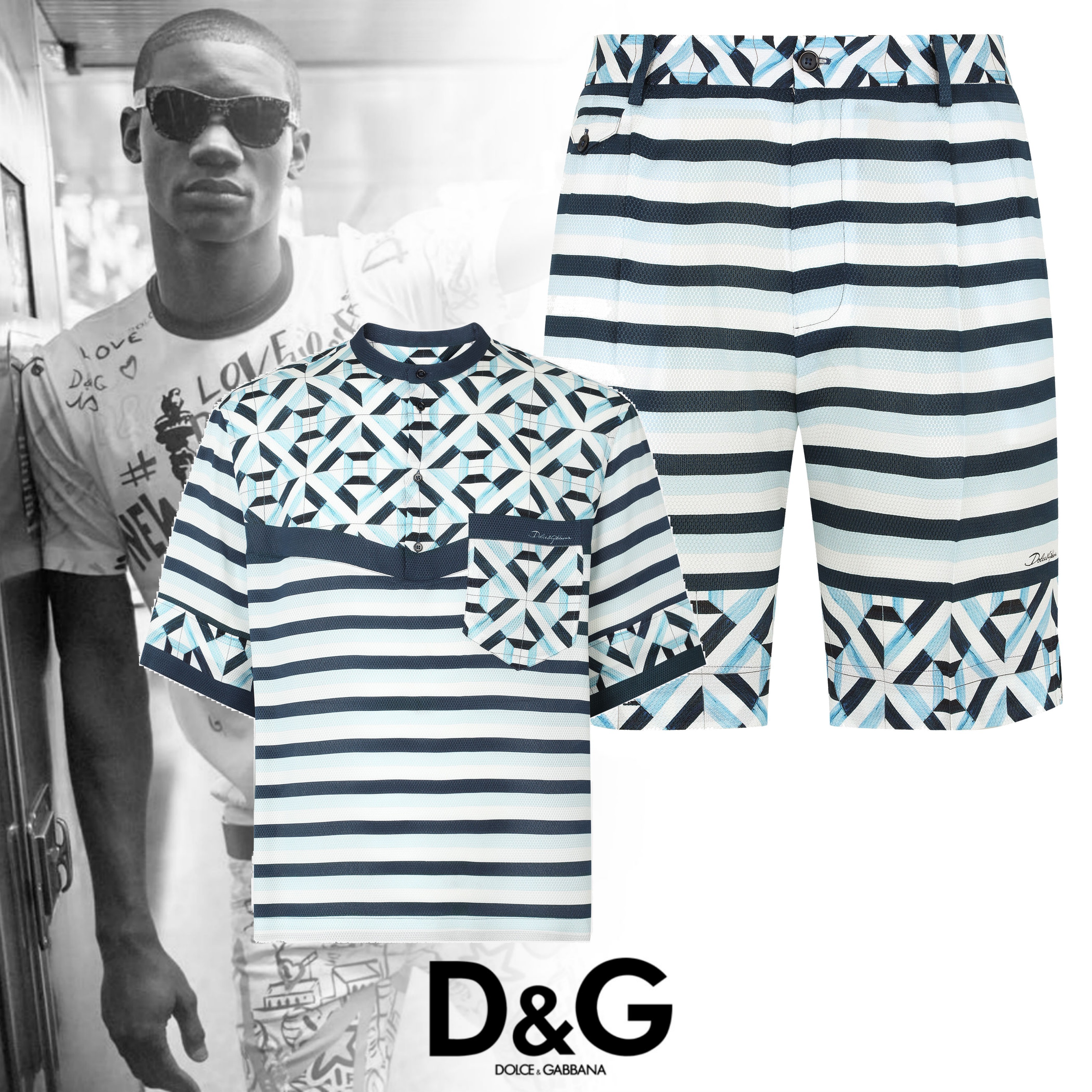 Dolce & Gabbana シルク マヨリカプリント セットアップ マルチ (Dolce ...