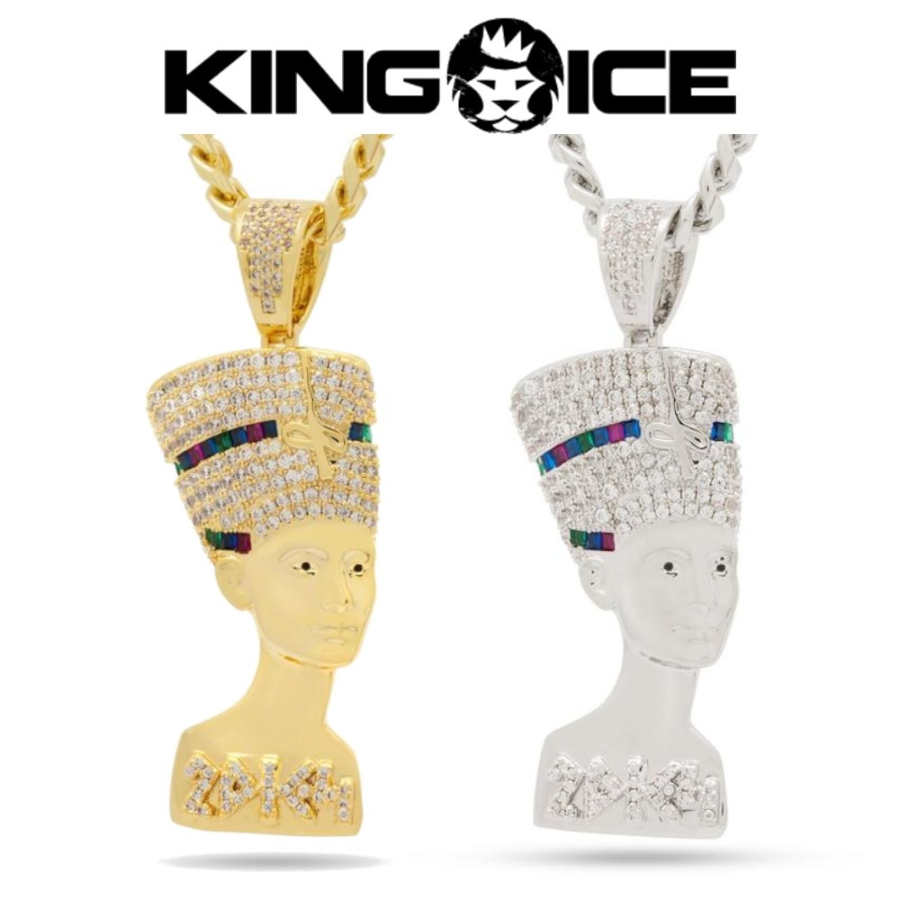 King Ice × 2PAC☆ 3DBossネフェルティティネックレス * 2色