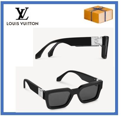 LOUIS VUITTON LV Match Sunglasses Black Acetate. Size W