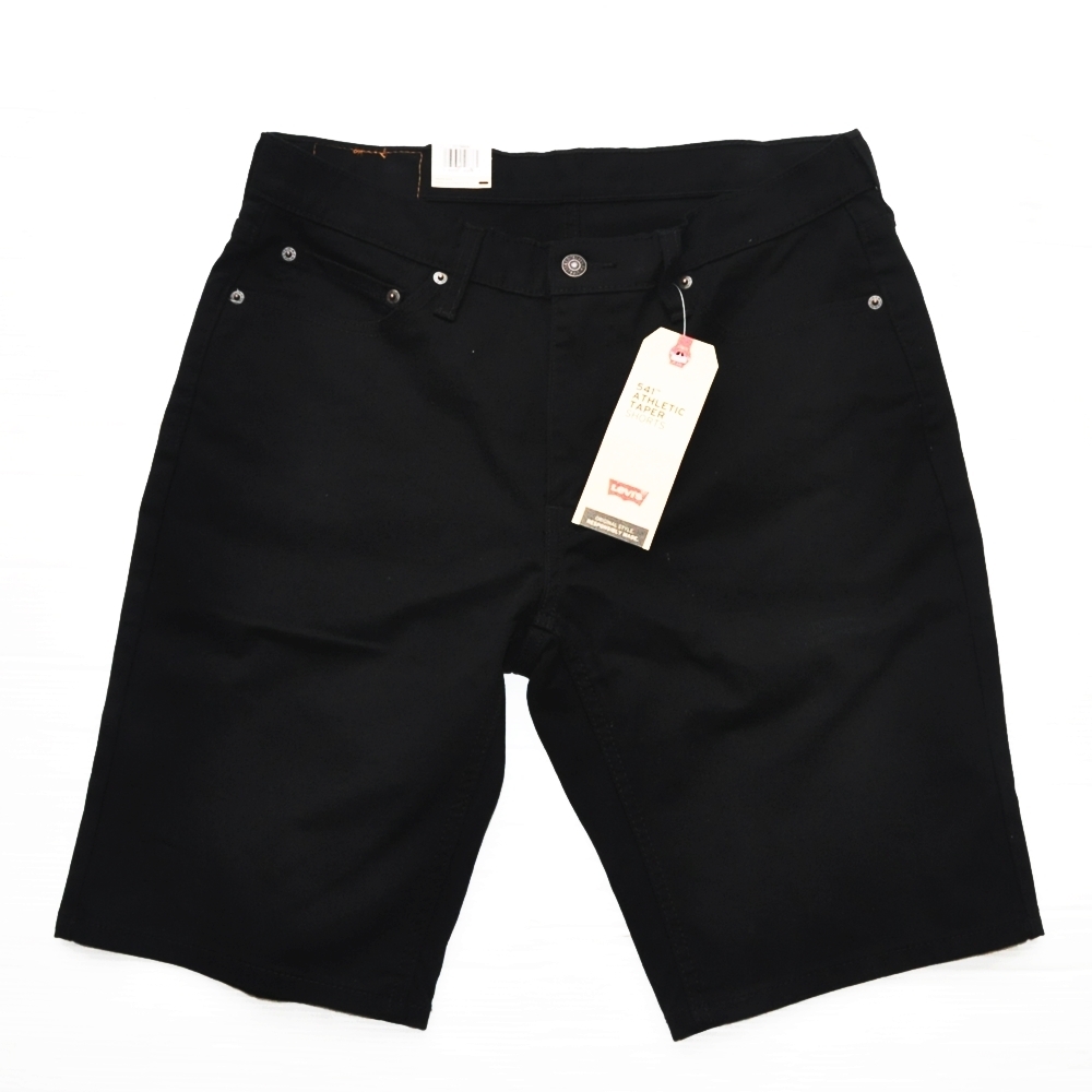 LEVI’S / 541 ATHLETIC TAPER SHORTS BLACK W32,W34,W44