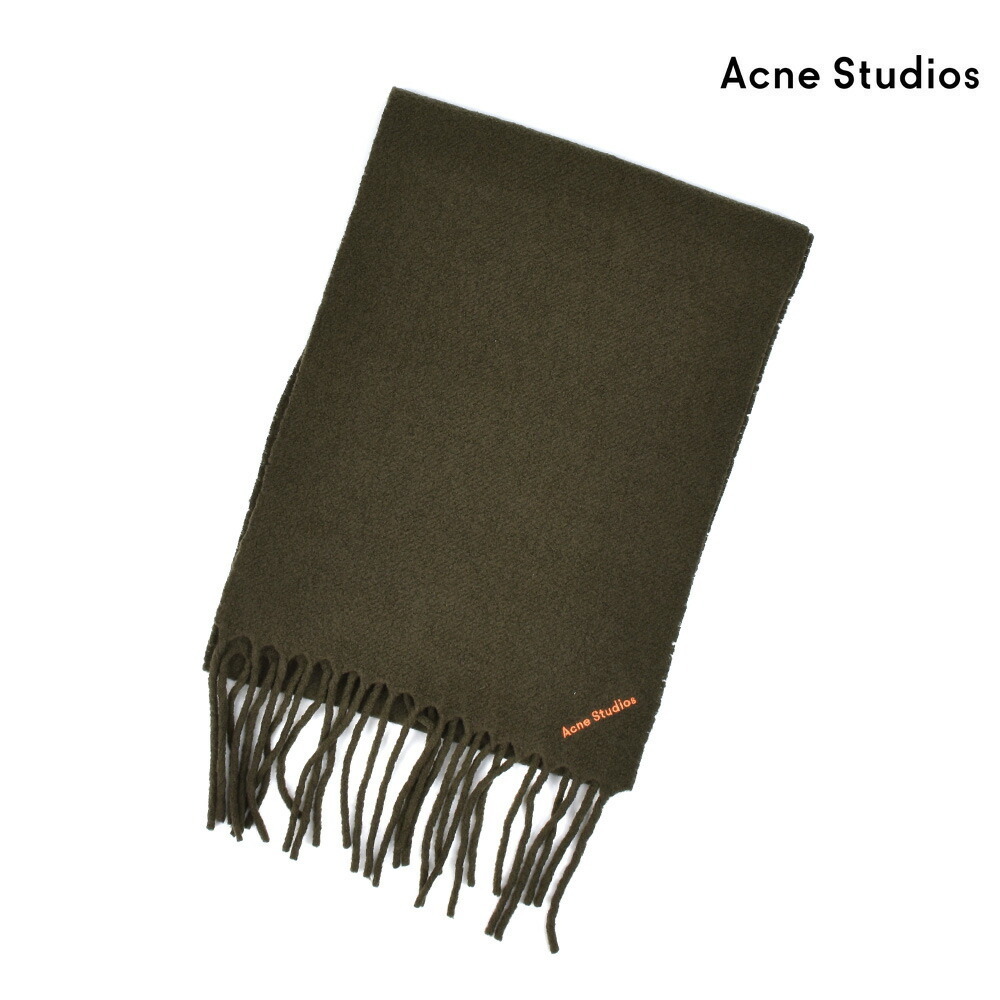 Acne Studios マフラー ストール カーキ ca0025-ab6000