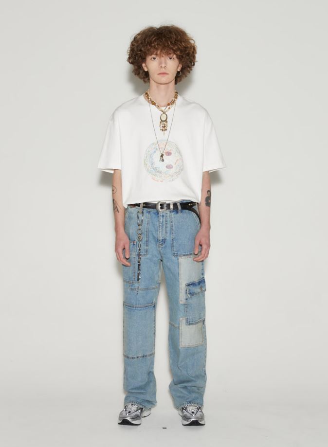 ☆ANDERSSON☆ UNISEX SMILE EARTH EMBROIDERY T-SHIRT 男女兼用 口コミ・レビュー｜☆ANDERSSON☆ UNISEX SMILE EARTH