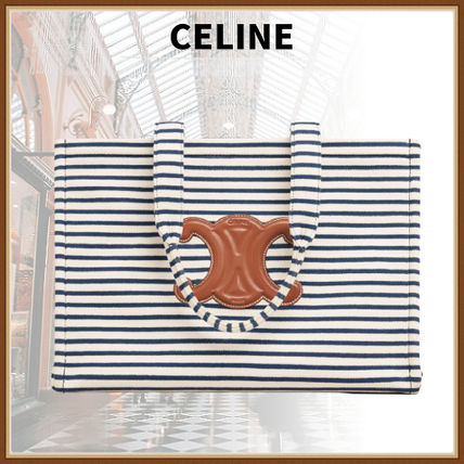 2021SS【CELINE】ラージ カバ タイス ストライプテキスタイル 2021SS【CELINE】ラージ カバ タイス ストライプテキスタイル