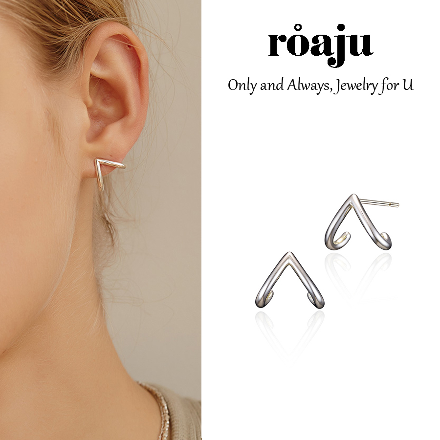 韓国発【ROAJU】[silver925]covering up earring☆ピアス