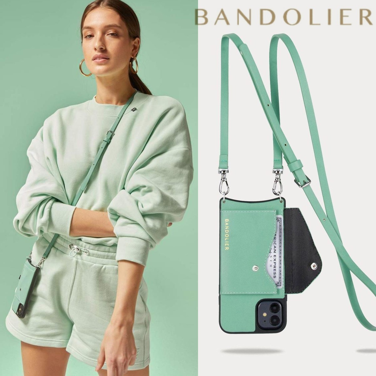 【Bandolier】Donna Side-Slot Vegan クロスボディiPhoneケース iPhone・スマホケース 【Bandolier】Donna Side-Slot Vegan クロスボディiPhoneケース iPhone・スマホケース