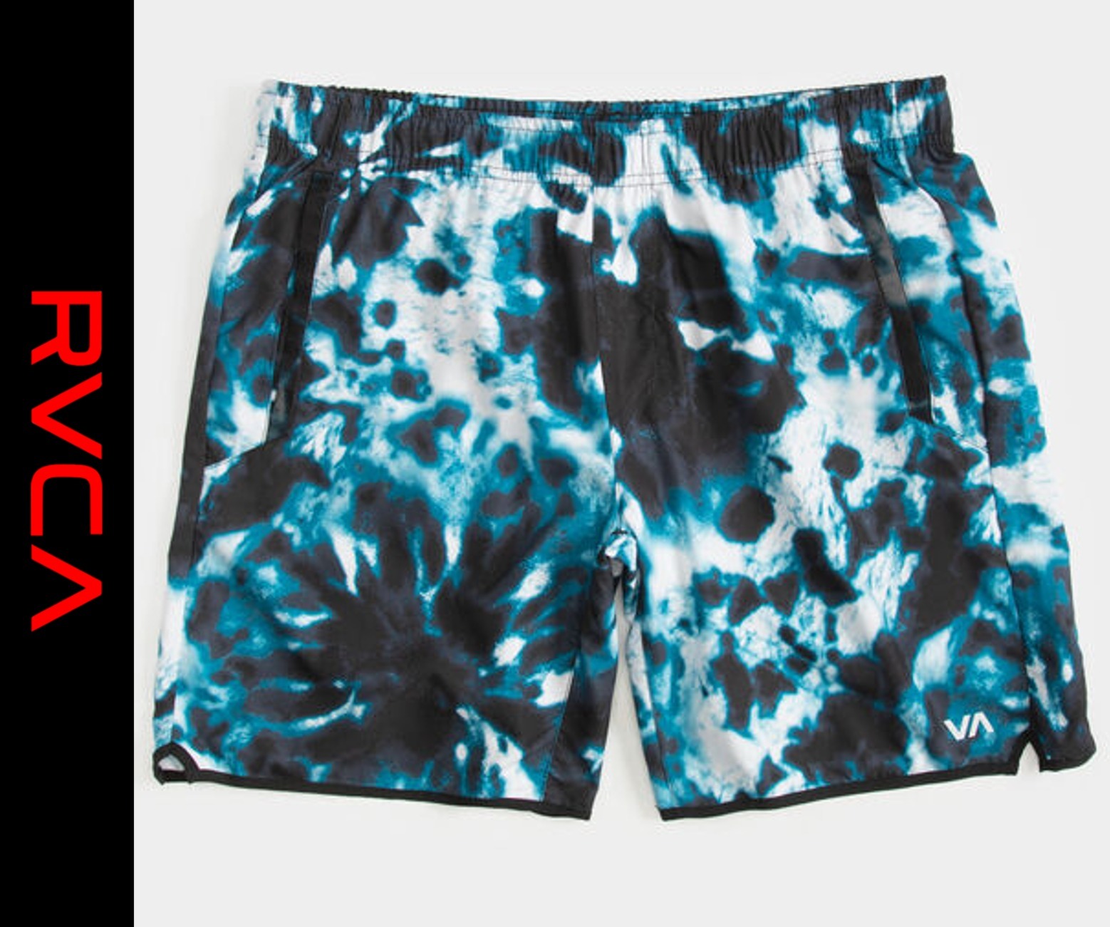 大切な ★米国発/送関込*RVCA*新作*YOGGERプリントショーツ/BLUE★ ハーフ・ショートパンツ 大切な ★米国発/送関込*RVCA*新作*YOGGERプリントショーツ/BLUE★ ハーフ・ショートパンツ