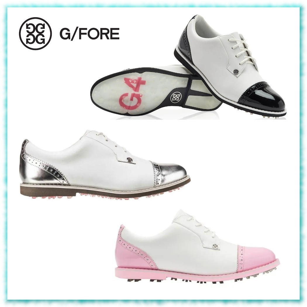 競売 G/FORE ゴルフシューズ 23cm 点こ 新品 ジーフォア シューズ(女性用)