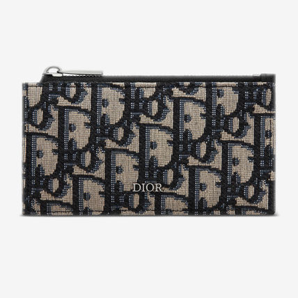Shop Christian Dior DIOR OBLIQUE 2021 SS Zipped Card Holder Shop Christian Dior DIOR OBLIQUE 2021 SS Zipped Card Holder