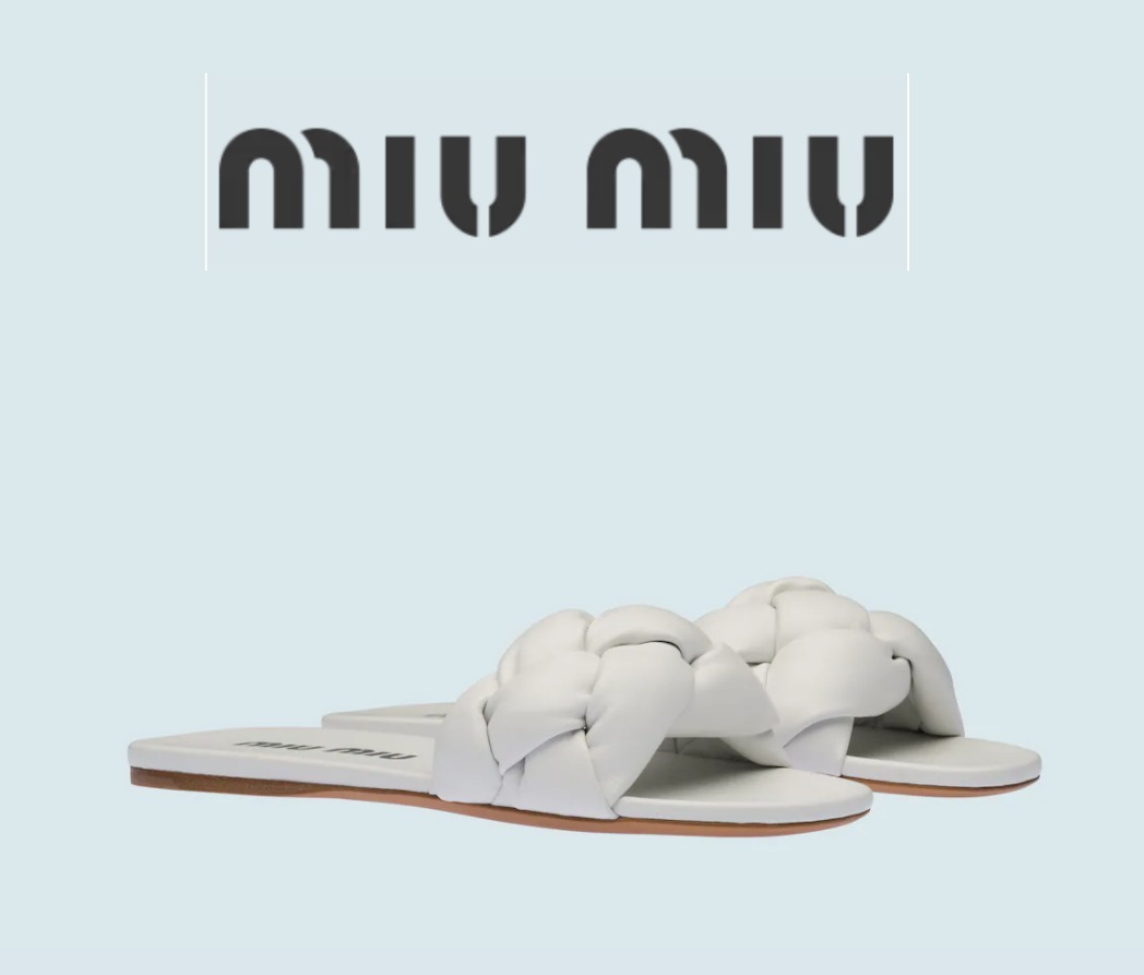 MiuMiu 【人気商品】サンダル サンダル・ミュール MiuMiu 【人気商品】サンダル サンダル・ミュール