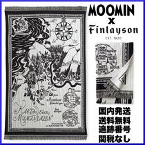 【SALE】moomin  ムーミン/ブランケット "ムーミン谷マップ"