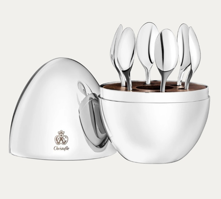 Christofle Paris MOOD コーヒー エスプレッソスプーン6本セット www
