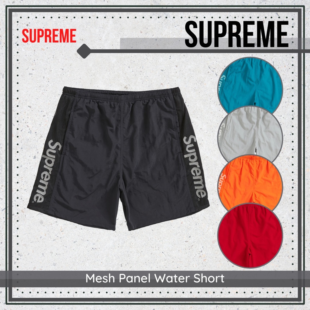 【期間限定特価】 Mesh {Supreme} Panel 送料関税込 Short Water ハーフ・ショートパンツ 【期間限定特価】 Mesh {Supreme} Panel 送料関税込 Short Water ハーフ・ショートパンツ