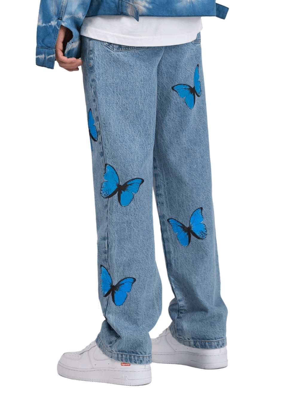 Reputation Studios デニム・ジーパン 国内未入荷《 LAKENZIE 》BUTTERFLY DENIM - LIGHT STONE(5)