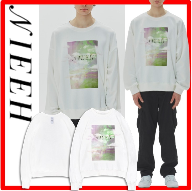 ★韓国の人気★【NIEEH】★PURPLE SUNSE.T★Tシャツ★関税込★