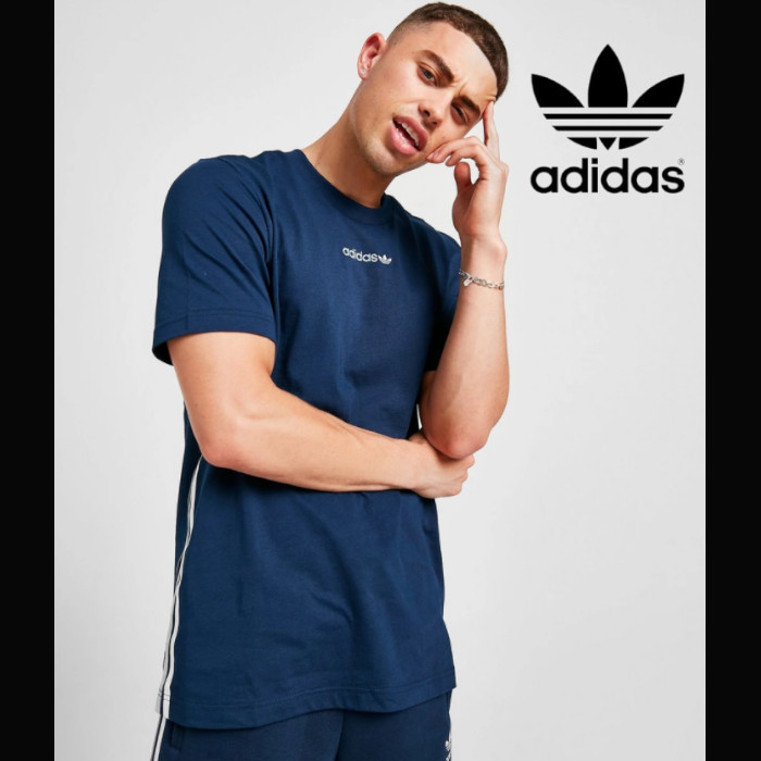 【英国限定】adidas originals Back Logo 3Line T-Shirt