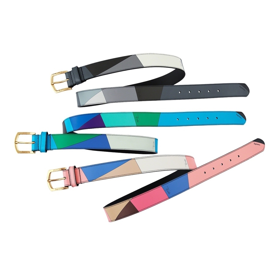 無地・新色登場! Supreme Emilio Pucci Belt ベルト L/XL