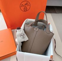 在庫あり★HERMES★ピコタンロック18 PM★エトゥープ ノワール