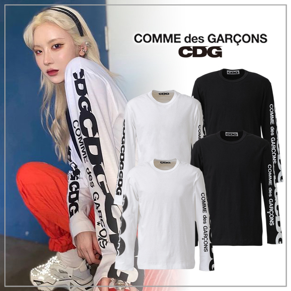 新品 送料込 CDG コムデギャルソン エアライン ロゴ Tシャツ - saltily.com