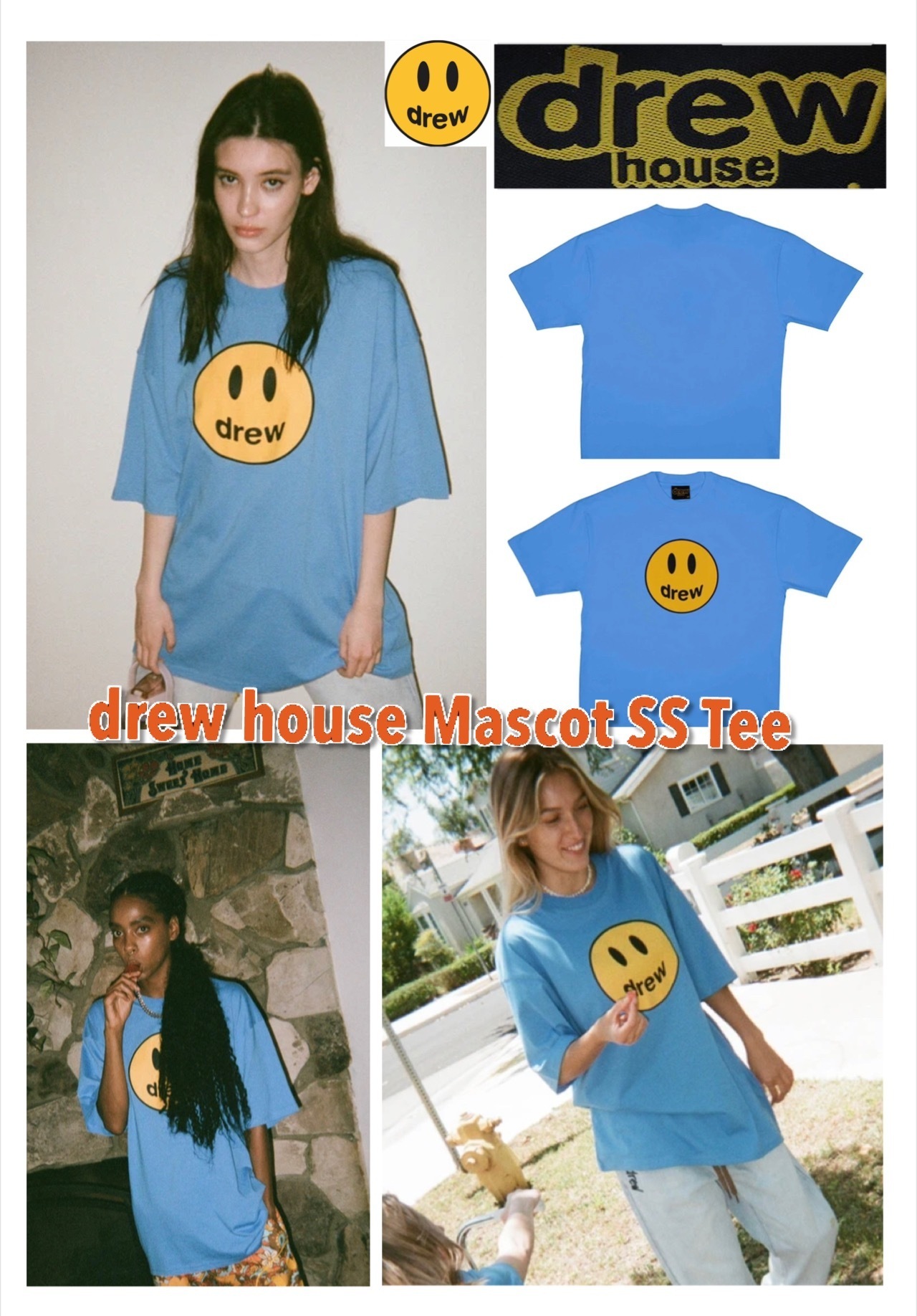 ★日本未入荷★drew house Mascot SS Tee