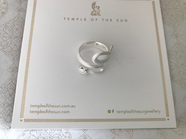 日本未入荷★TEMPLE OF THE SUN★Serpent Ring Silver 蛇 リング 日本未入荷☆TEMPLE OF THE SUN☆Serpent Ring Silver 蛇 リング