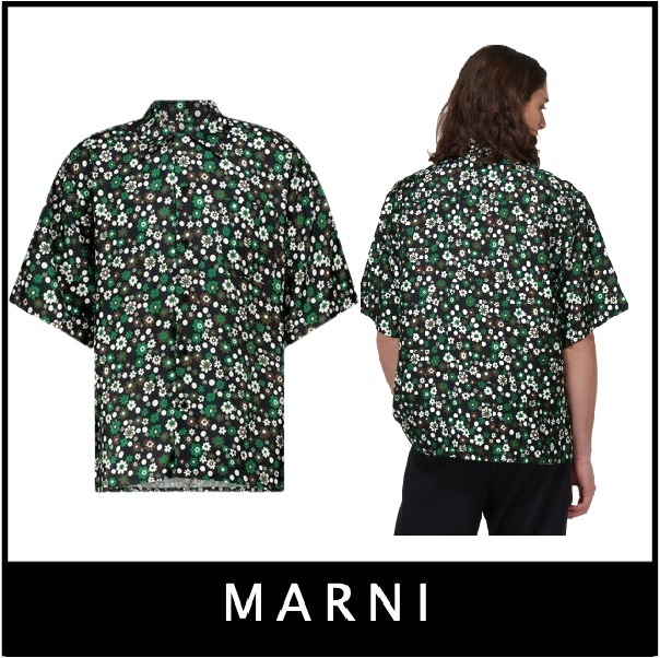 Marni★メンズ ☆関税込み☆フローラルプリント シャツ☆ Marni★メンズ ☆関税込み☆フローラルプリント シャツ☆